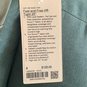 lululemon gym pants.